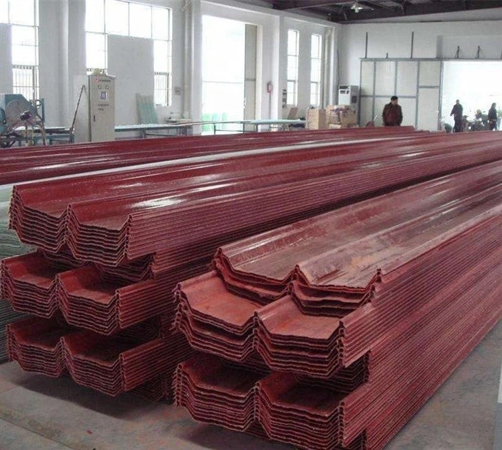 Anti-corrosion FRP Panel For Exterior Roofing And Walling in Harsh Environment